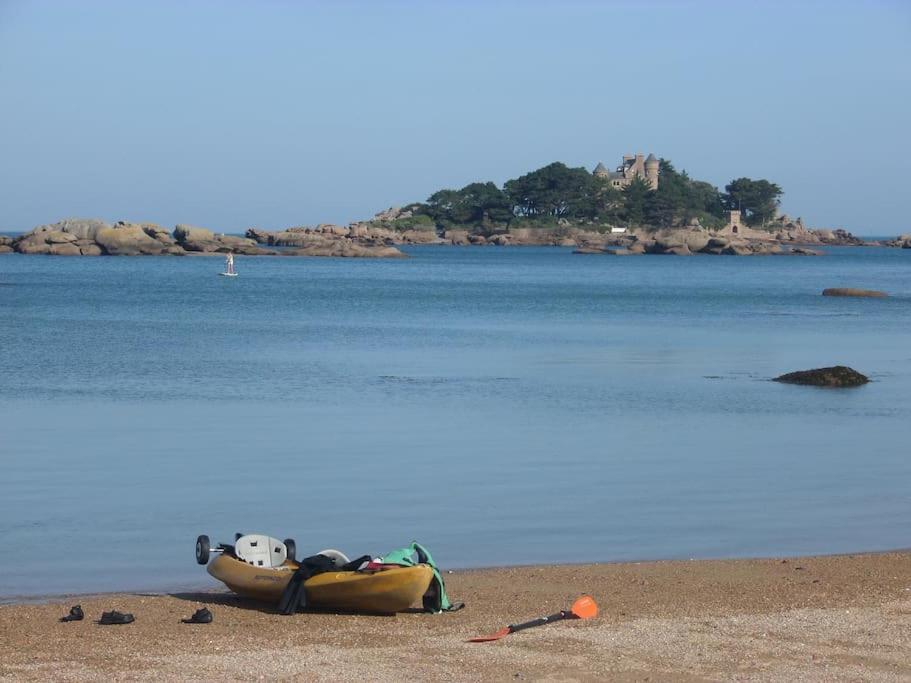 Appt Guirec Sur Trestraou Et Cote Granit Rose Apartment Perros-Guirec